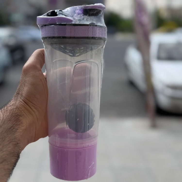 قمقمه شیکر همزن دار جاقرصی دار