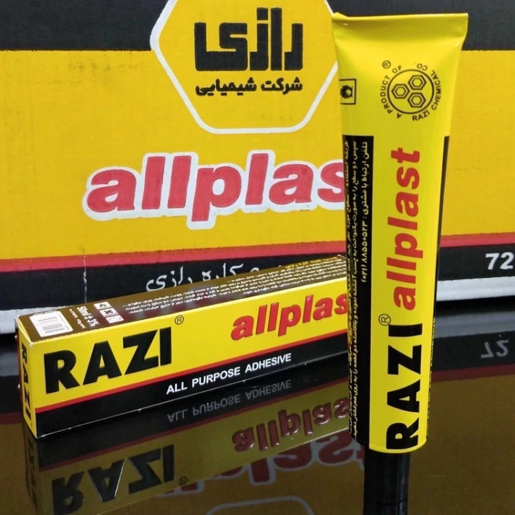یک کارتن 72 عددی چسب رازی 50 میل