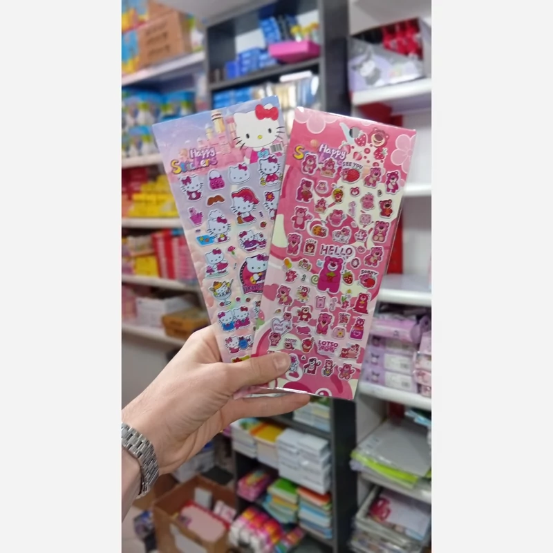 استیکر طرح های فانتزی
