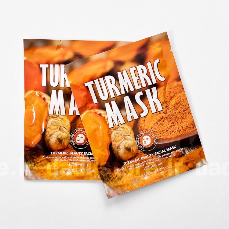 ماسک ورقه ای صورت زردچوبه turneric