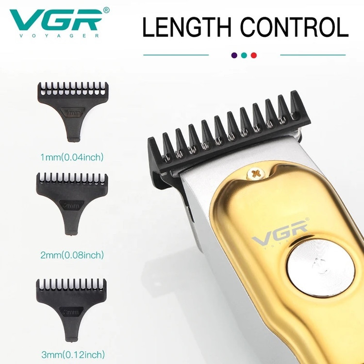 ماشین اصلاح موی سر و صورت وی جی ار مدل V-290 اورجینال