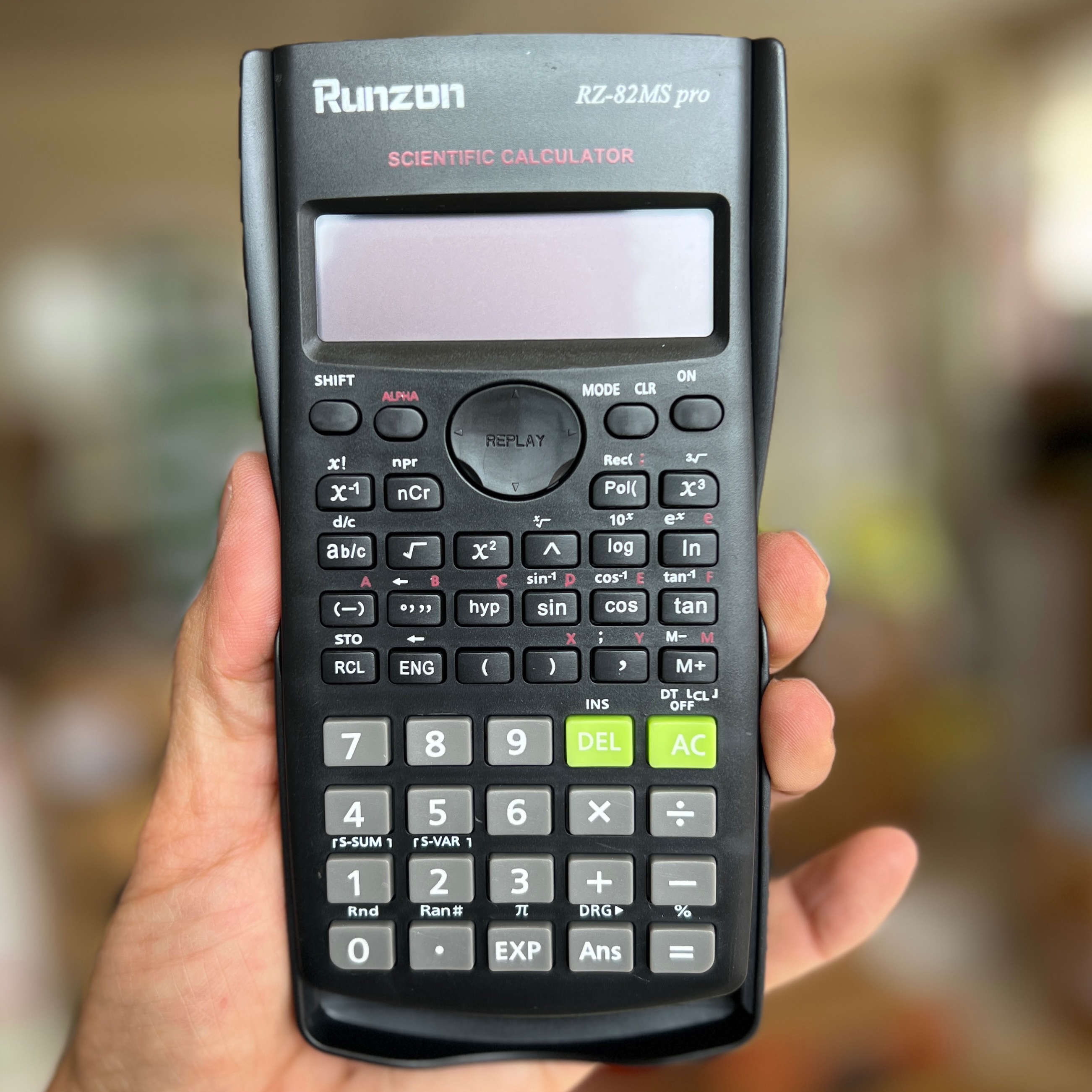ماشین حساب مهندسیRunzon مشکی