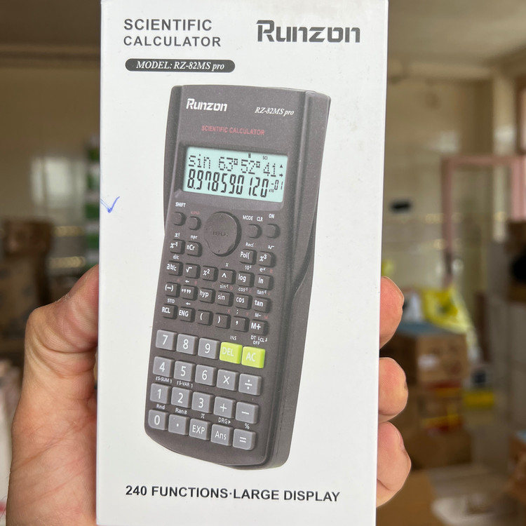 ماشین حساب مهندسیRunzon مشکی