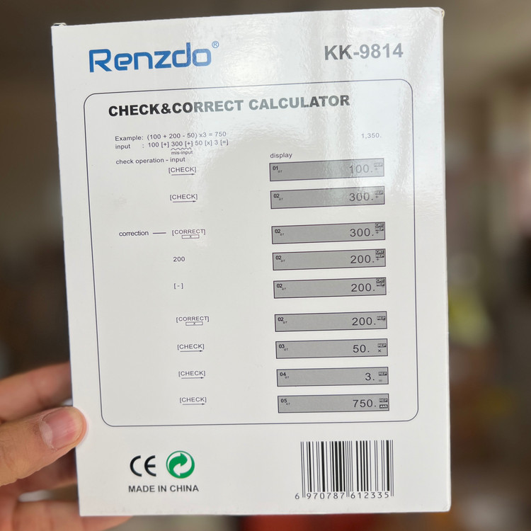 ماشین حساب Renzdo حسابداری